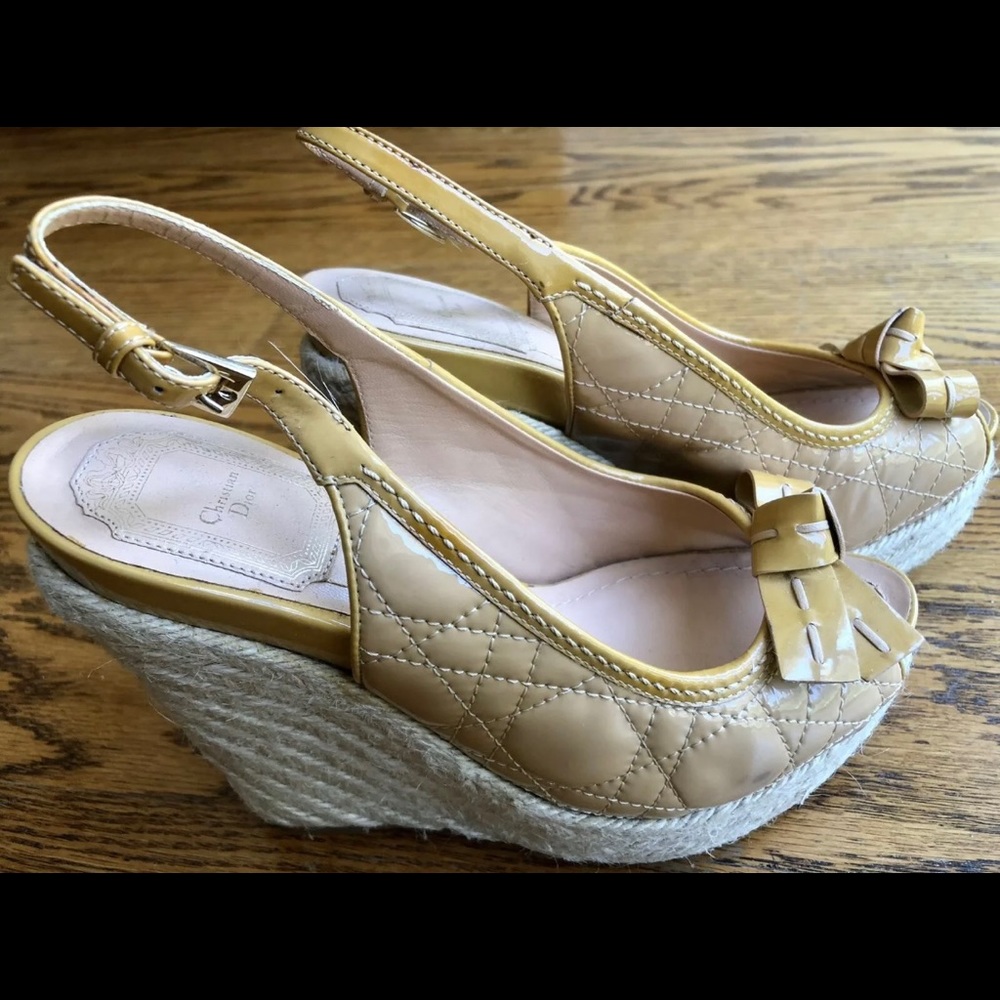 Dior Size 36.5 Sling Back pumps heels - Picture 5 of 11